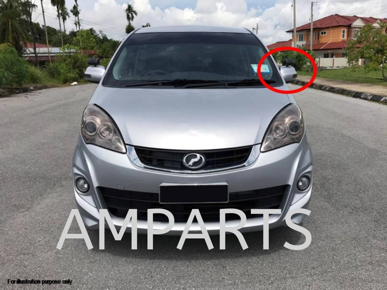 Perodua Alza 2014 Door Mirror (Auto)