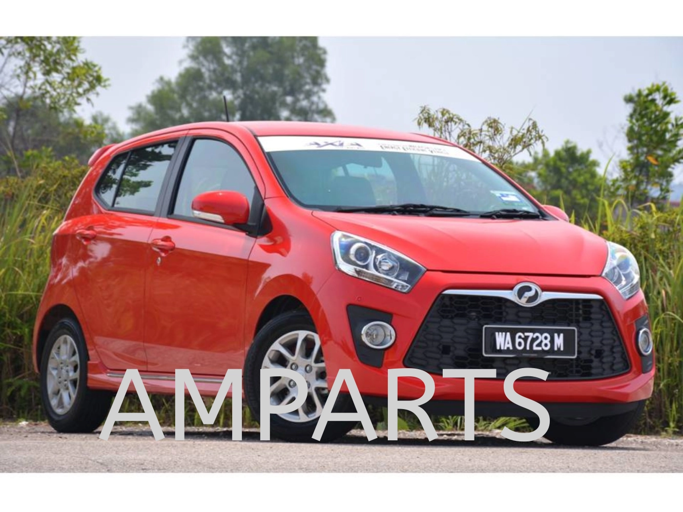 Perodua Axia 2014 Rear Bumper Bracket