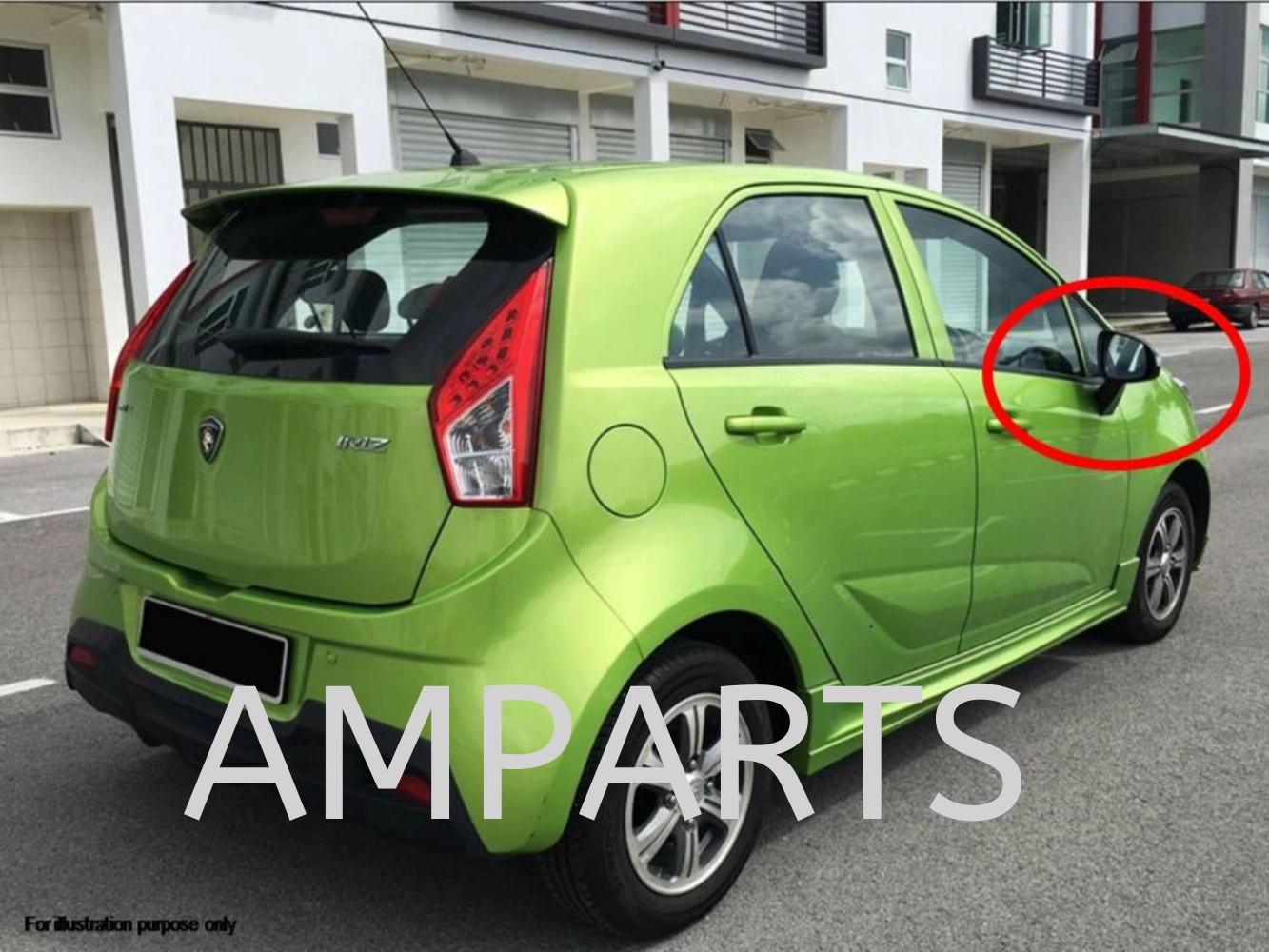 Proton Iriz 2014 Door Mirror 5 Pin = Persona 2016