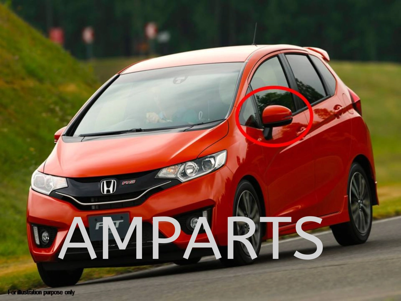 Honda Jazz 2015 Door Mirror 7 Pin