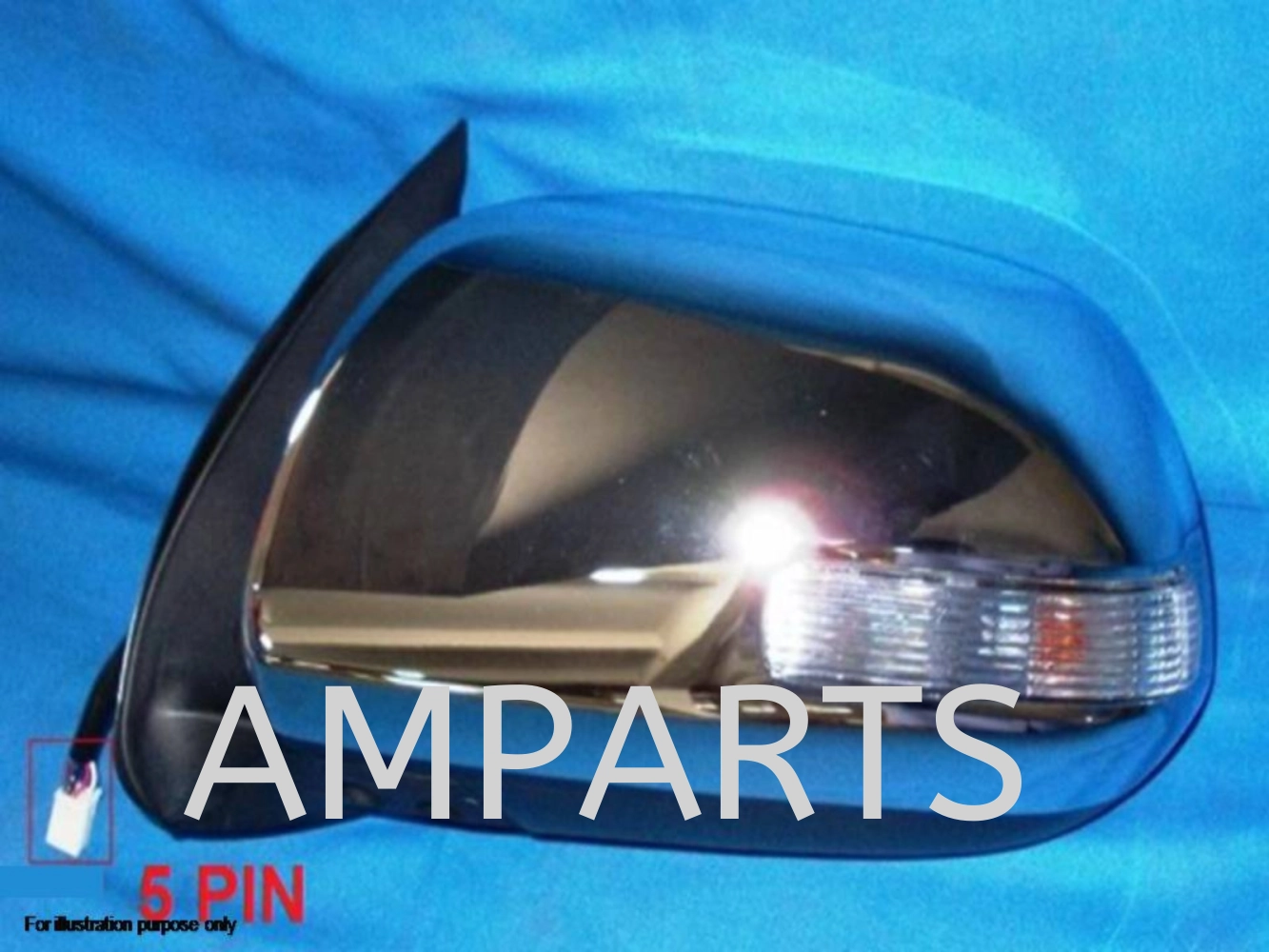 Toyota Hilux 2011 Door Mirror (Auto) 5 Pin
