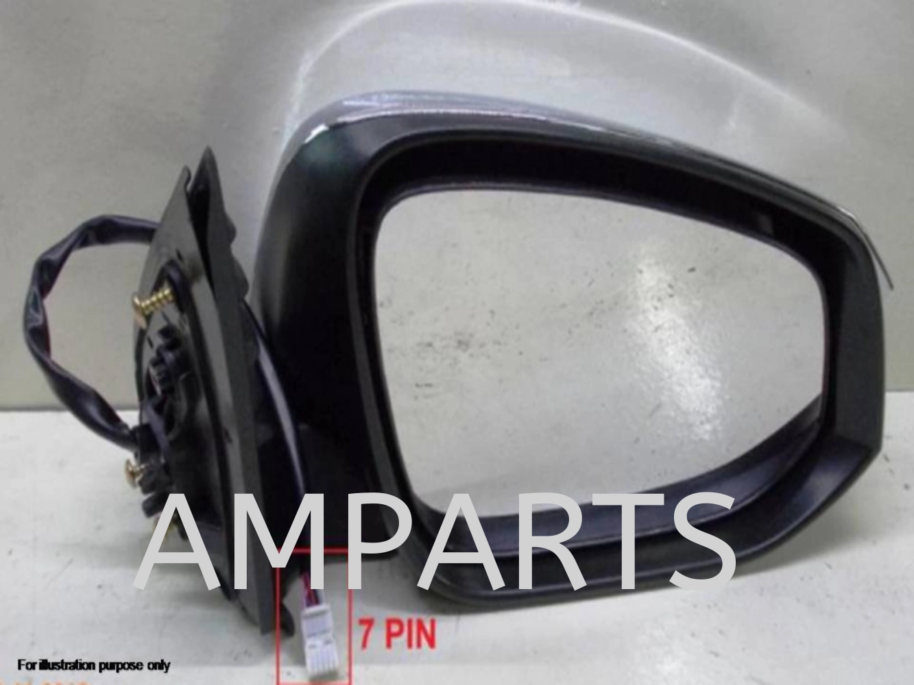 Toyota Hilux 2016 Door Mirror (Auto) 7 Pin