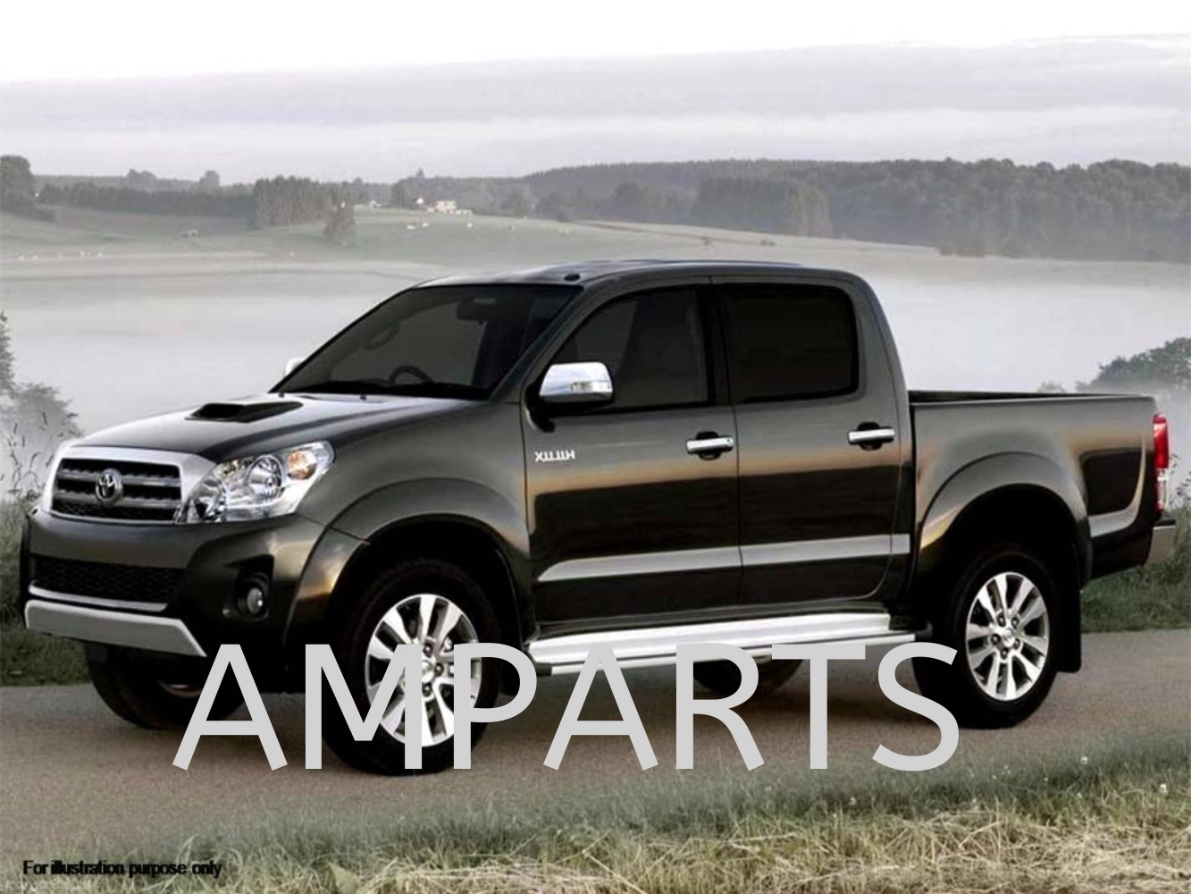 Toyota Hilux 2016 Door Mirror (Auto) 7 Pin