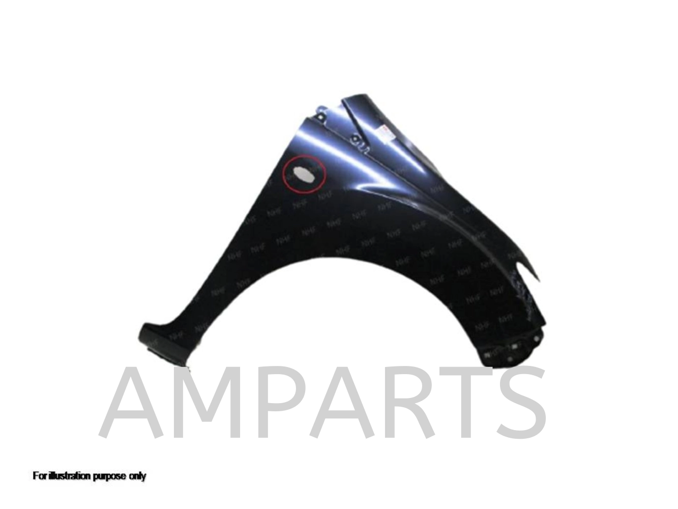 Perodua Bezza 2016 Front Fender (With Hole)