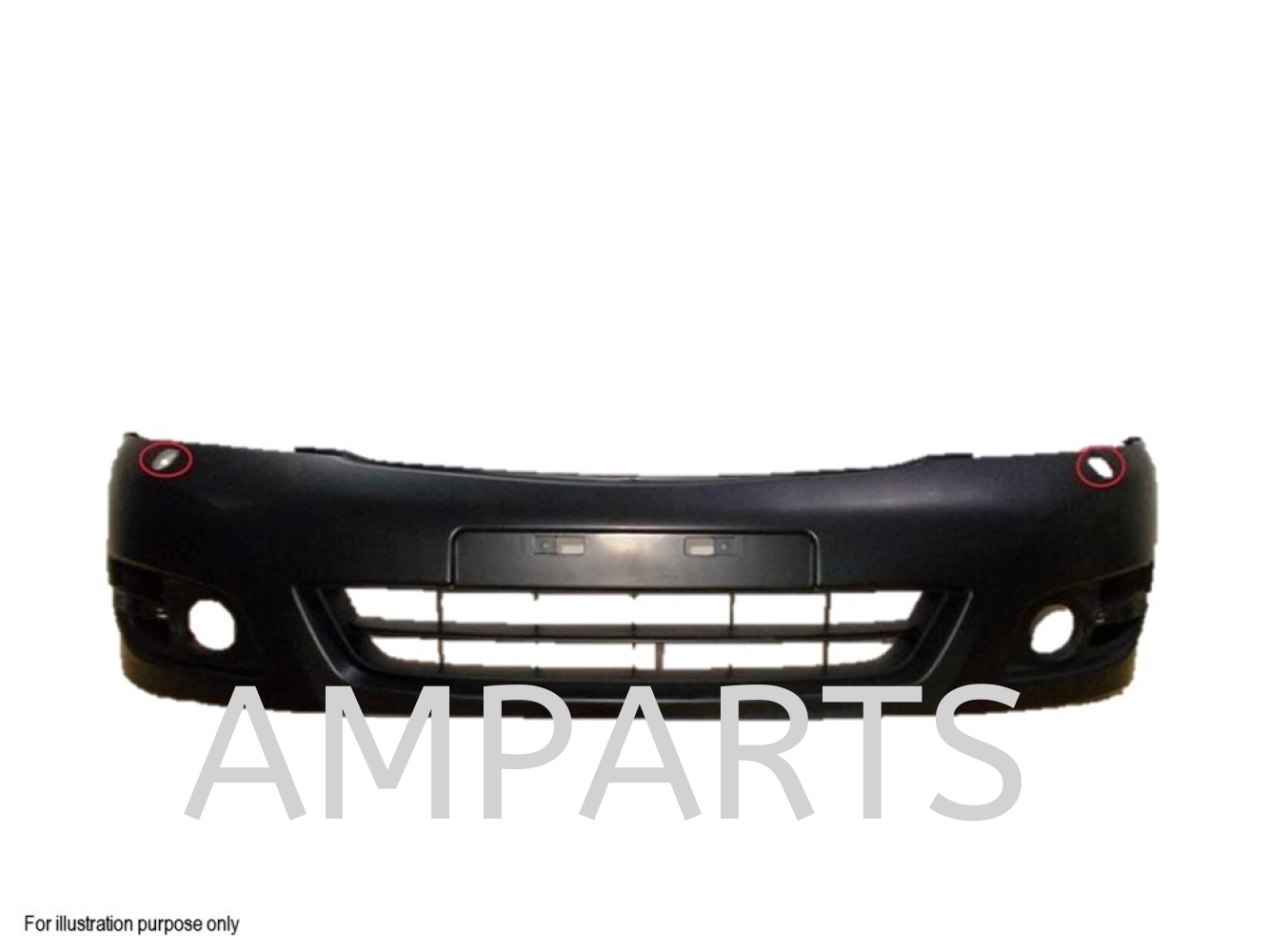 Nissan Teana 2011 Front Bumper With Hole