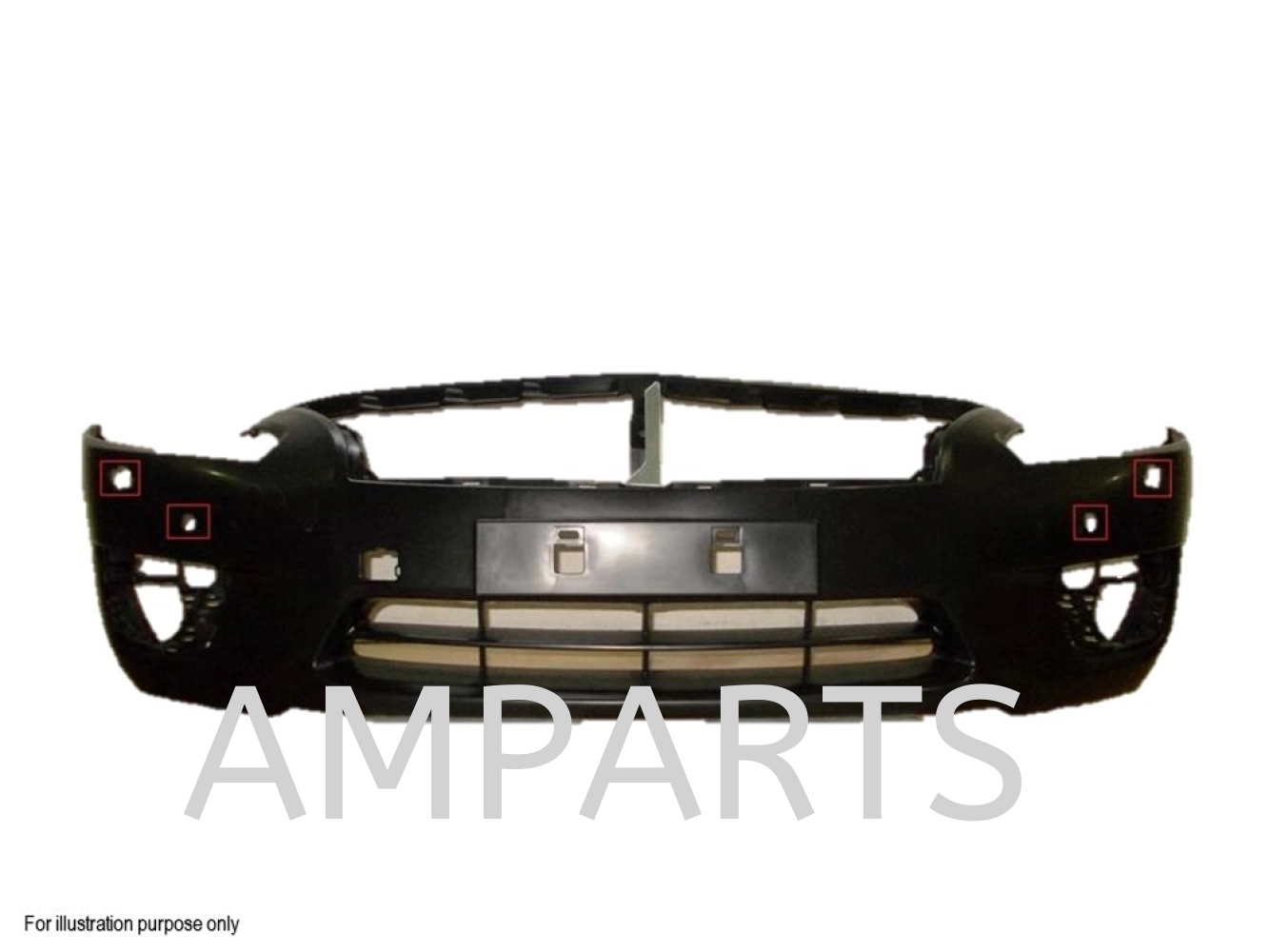Nissan Teana 2014 Front Bumper With Hole
