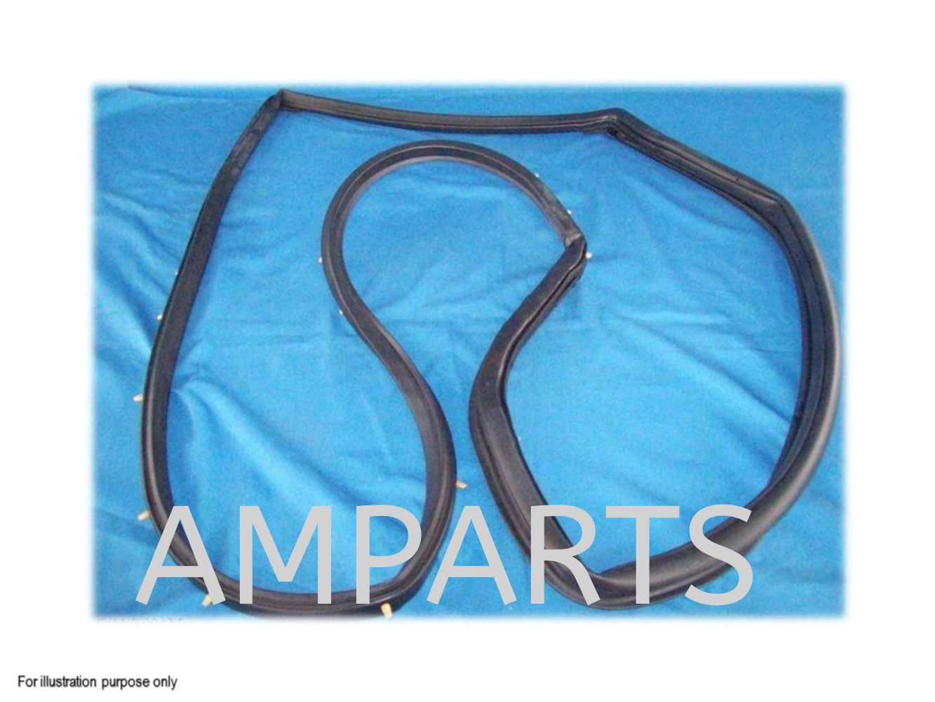 Honda Accord 1990 Rear Door Weatherstrip