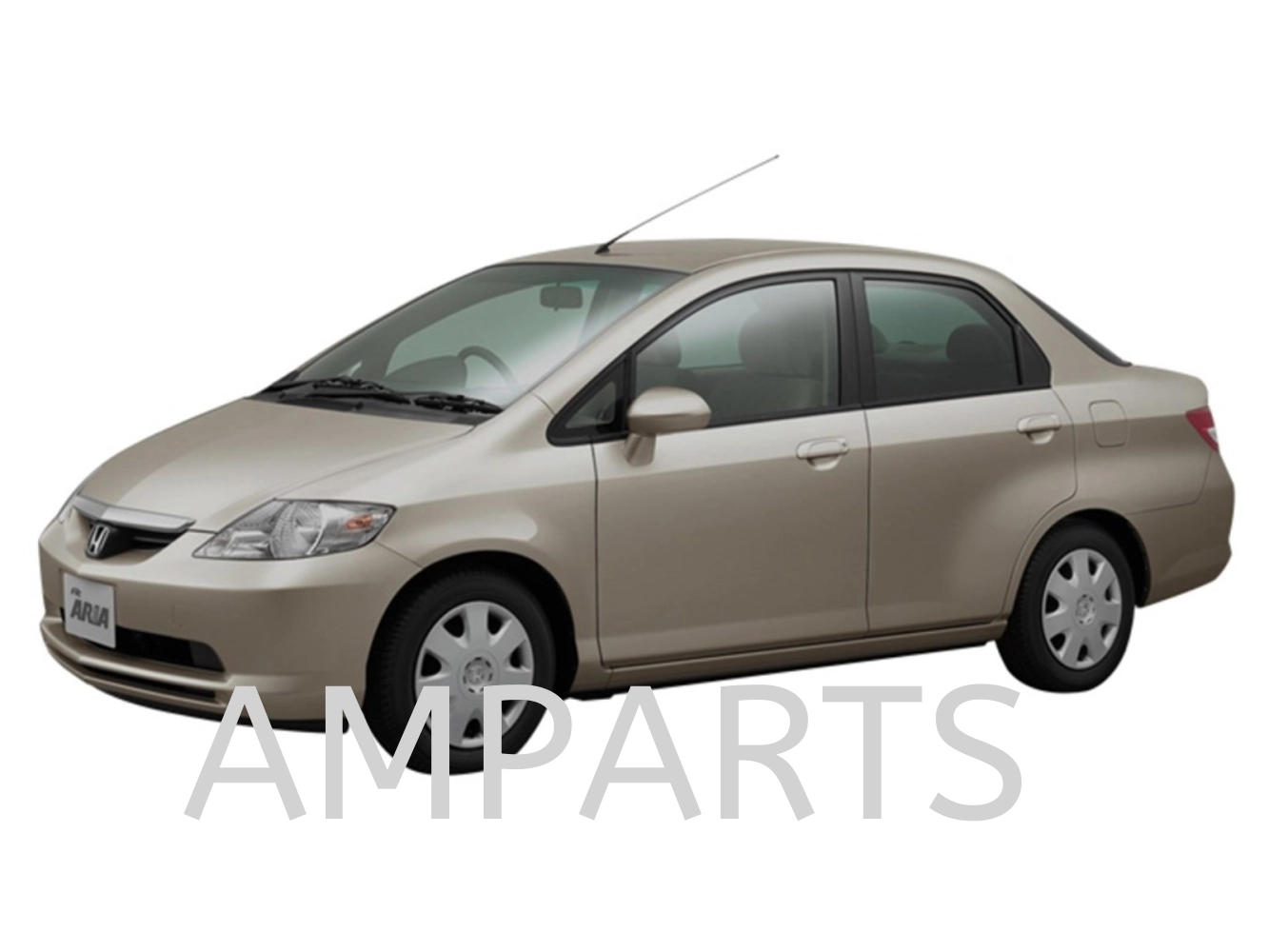 Honda City 2003 Front Door Glass Inner Molding