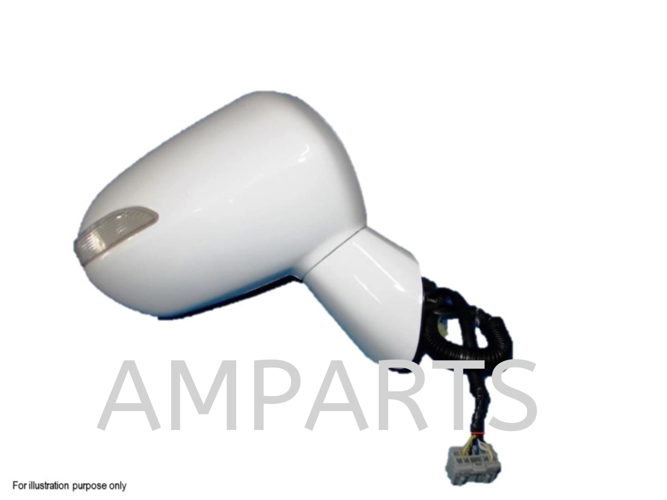 Honda City 2005 Door Mirror With Lamp (Auto) 5Pin