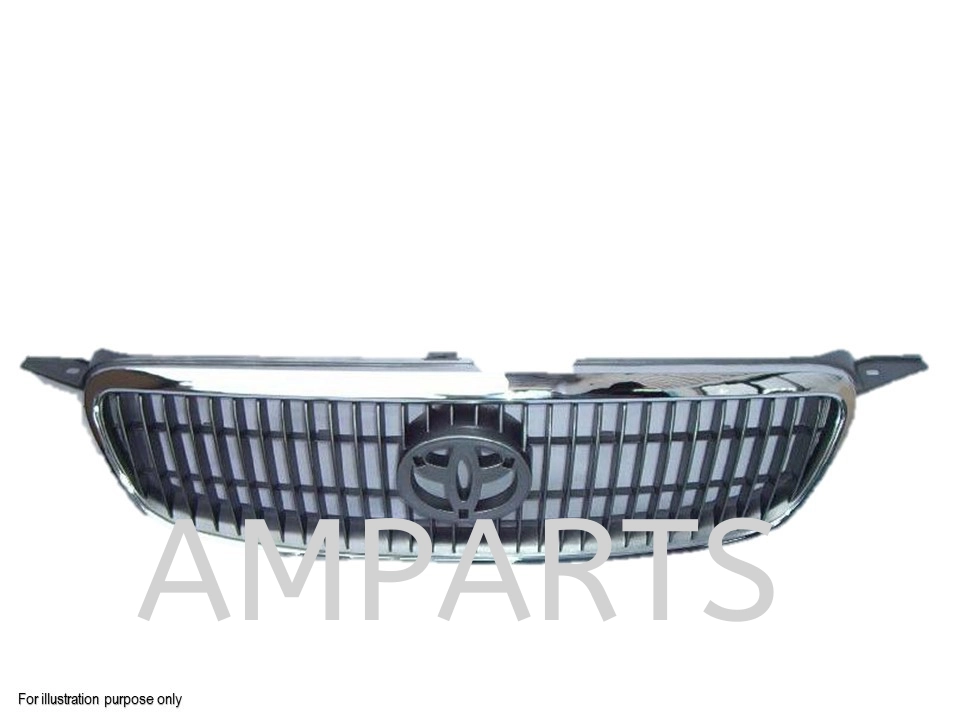 Toyota Altis 2001 Grille (Chrome/Grey)