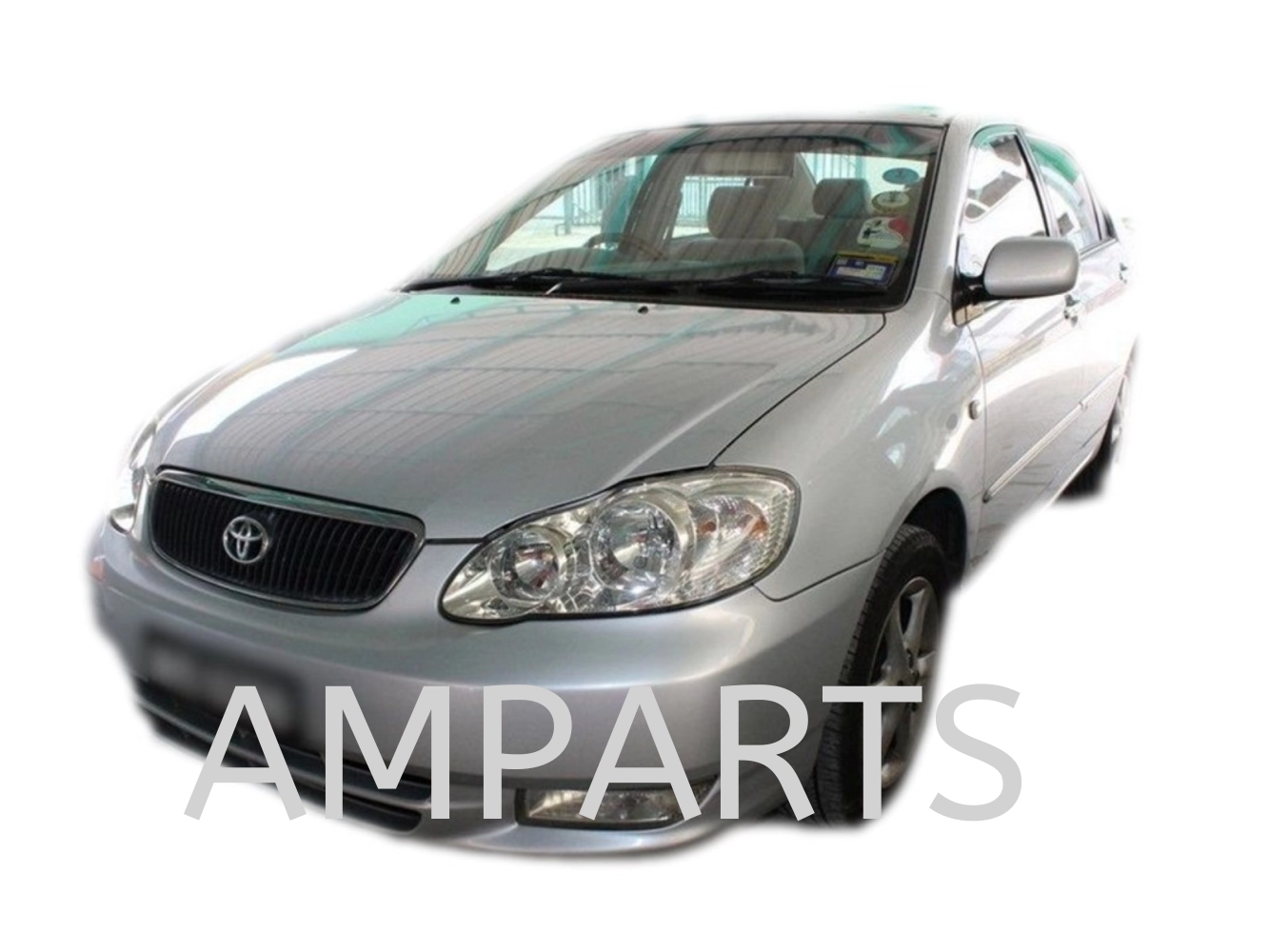 Toyota Altis 2001 Grille (Chrome/Grey)