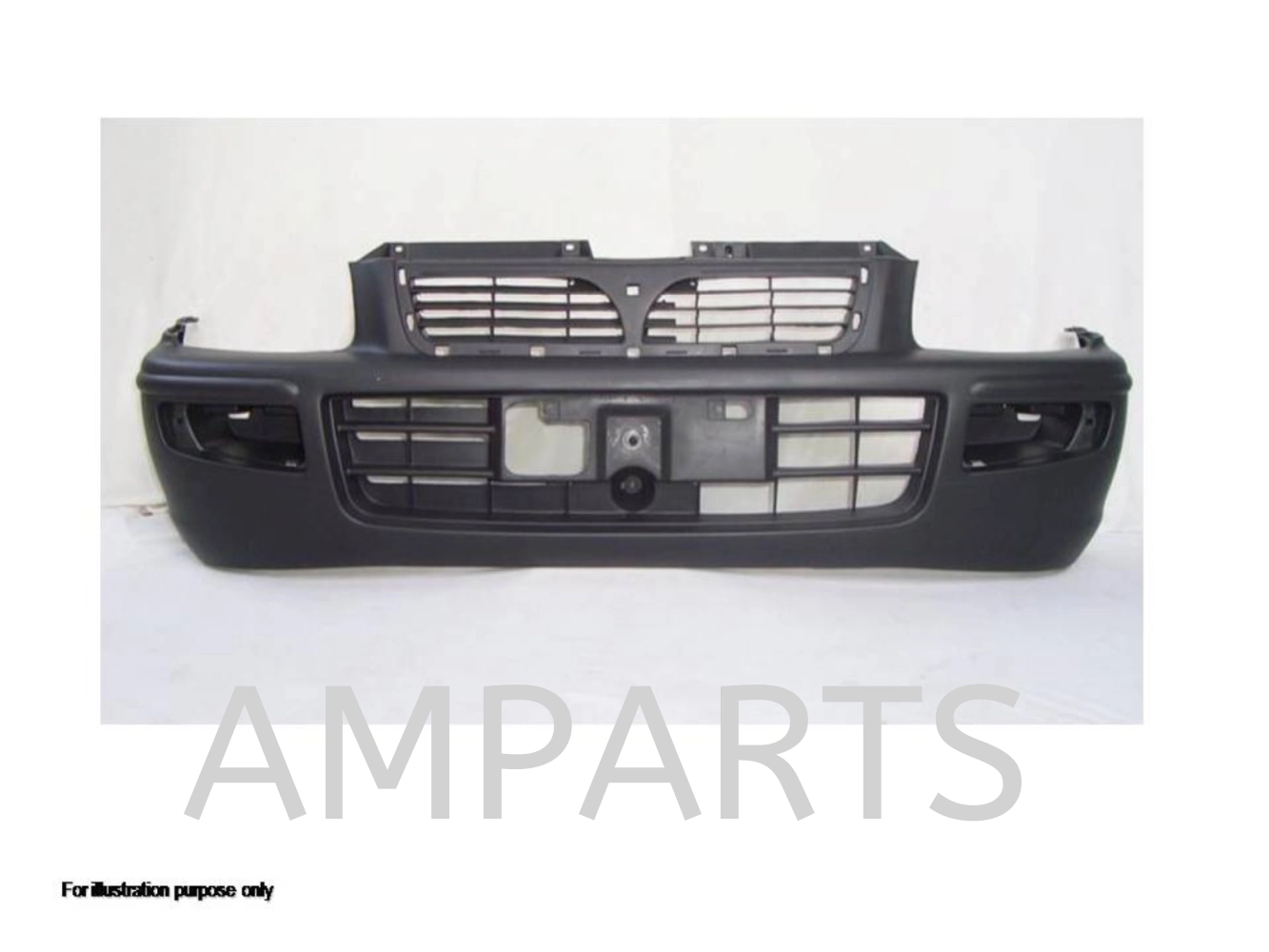 Perodua Kancil 1999 Front Bumper (Black/Grey)