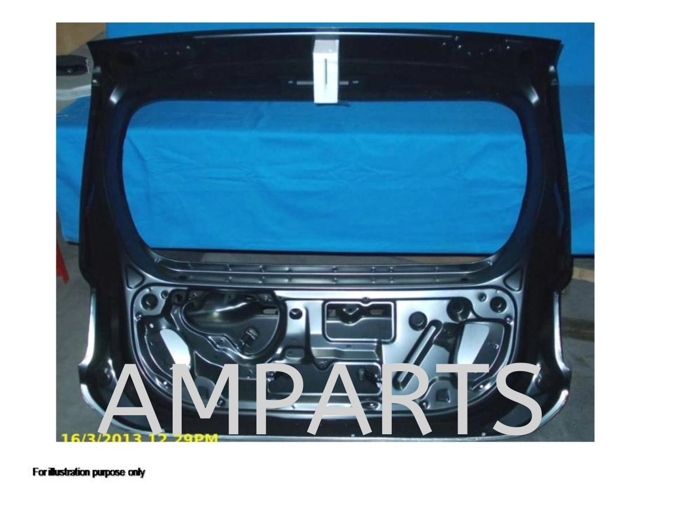 Perodua Myvi 2011 Rear Boot With Hole = Myvi 2015