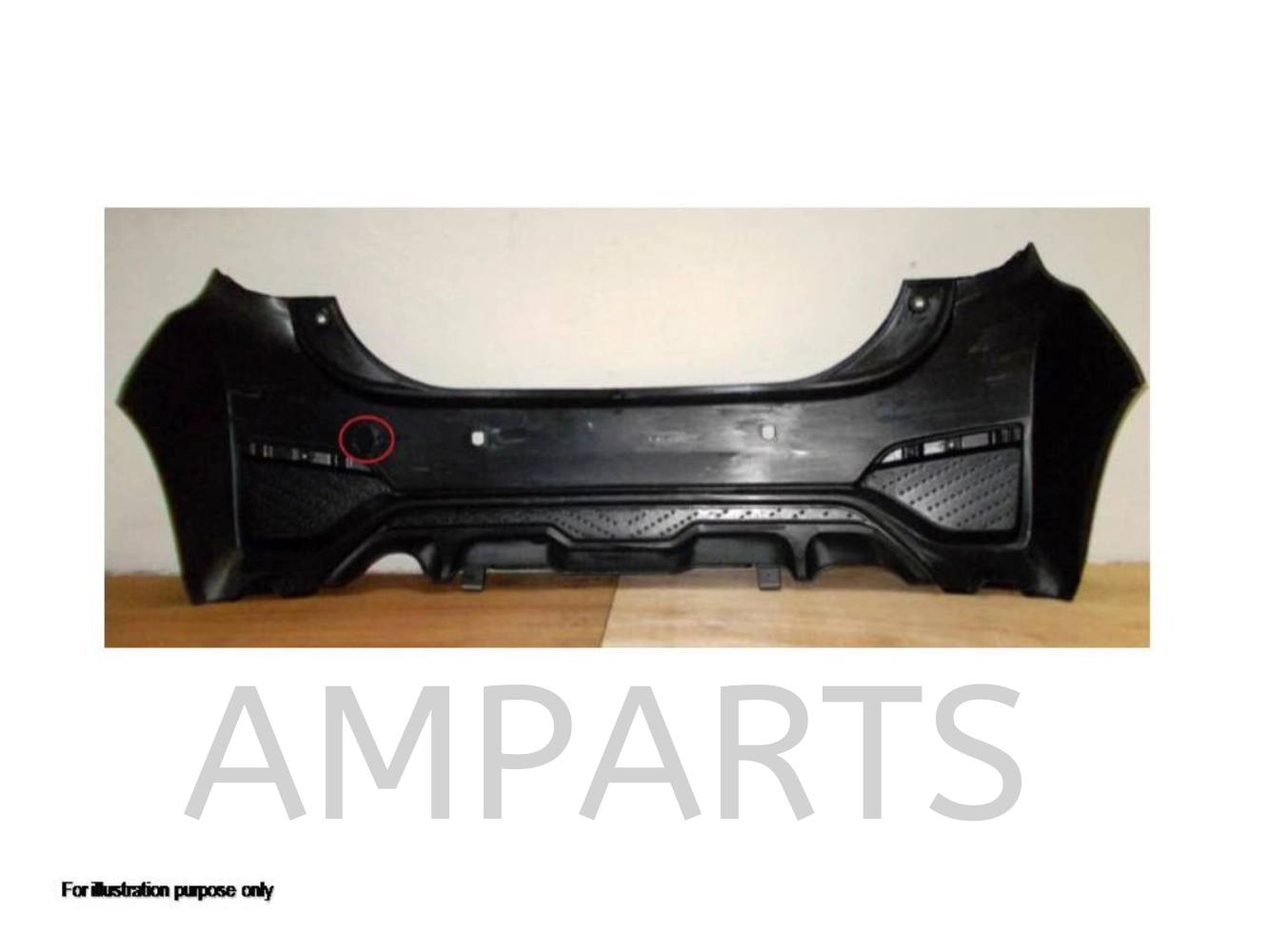 Perodua Myvi 2015 SE Rear Bumper