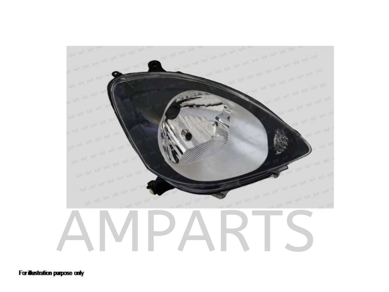 Perodua Viva 2007 Head Lamp (Black) (Left/Right)