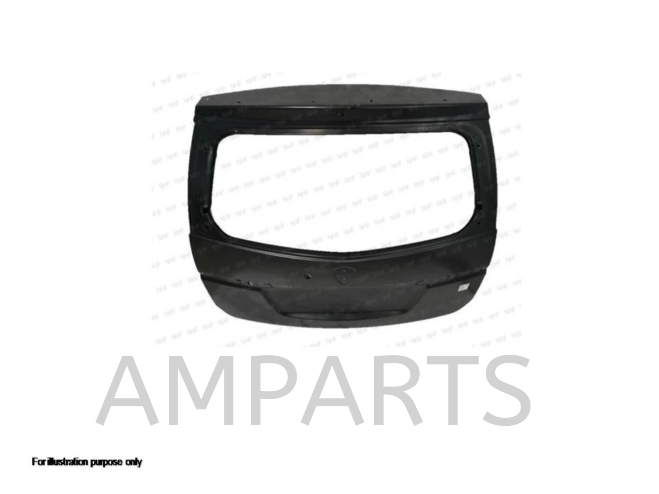 Proton Exora 2009 Tail Gate With Spoiler & Wiper Hole
