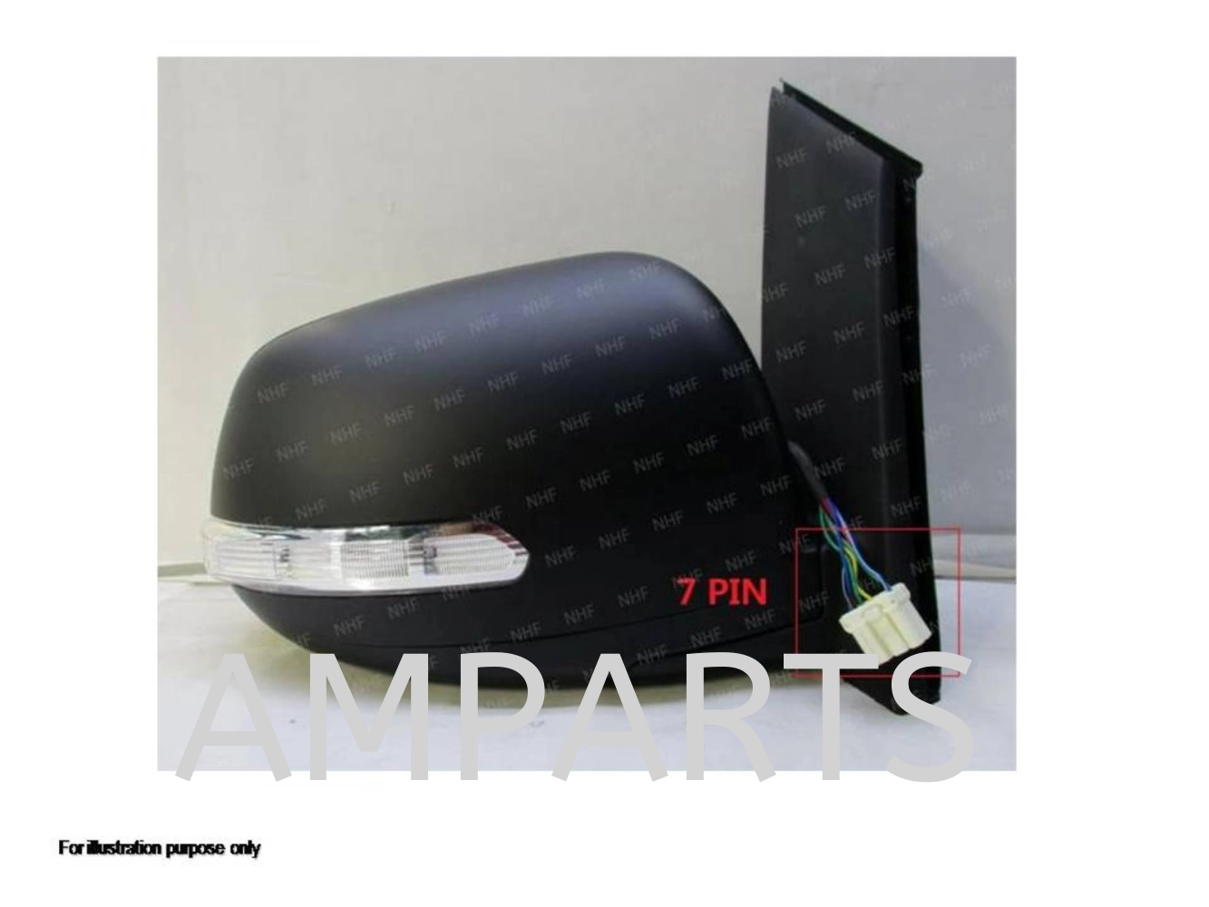 Proton Exora 2011 Door Mirror With Lamp (Auto Foldable) 7 Pin (Left/Right)