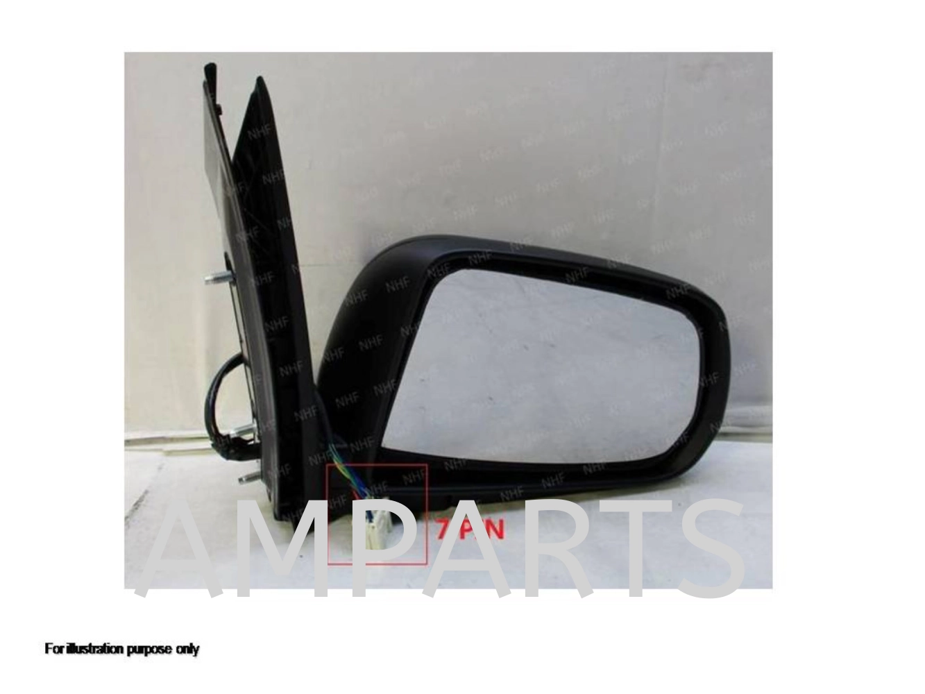 Proton Exora 2011 Door Mirror With Lamp (Auto Foldable) 7 Pin (Left/Right)