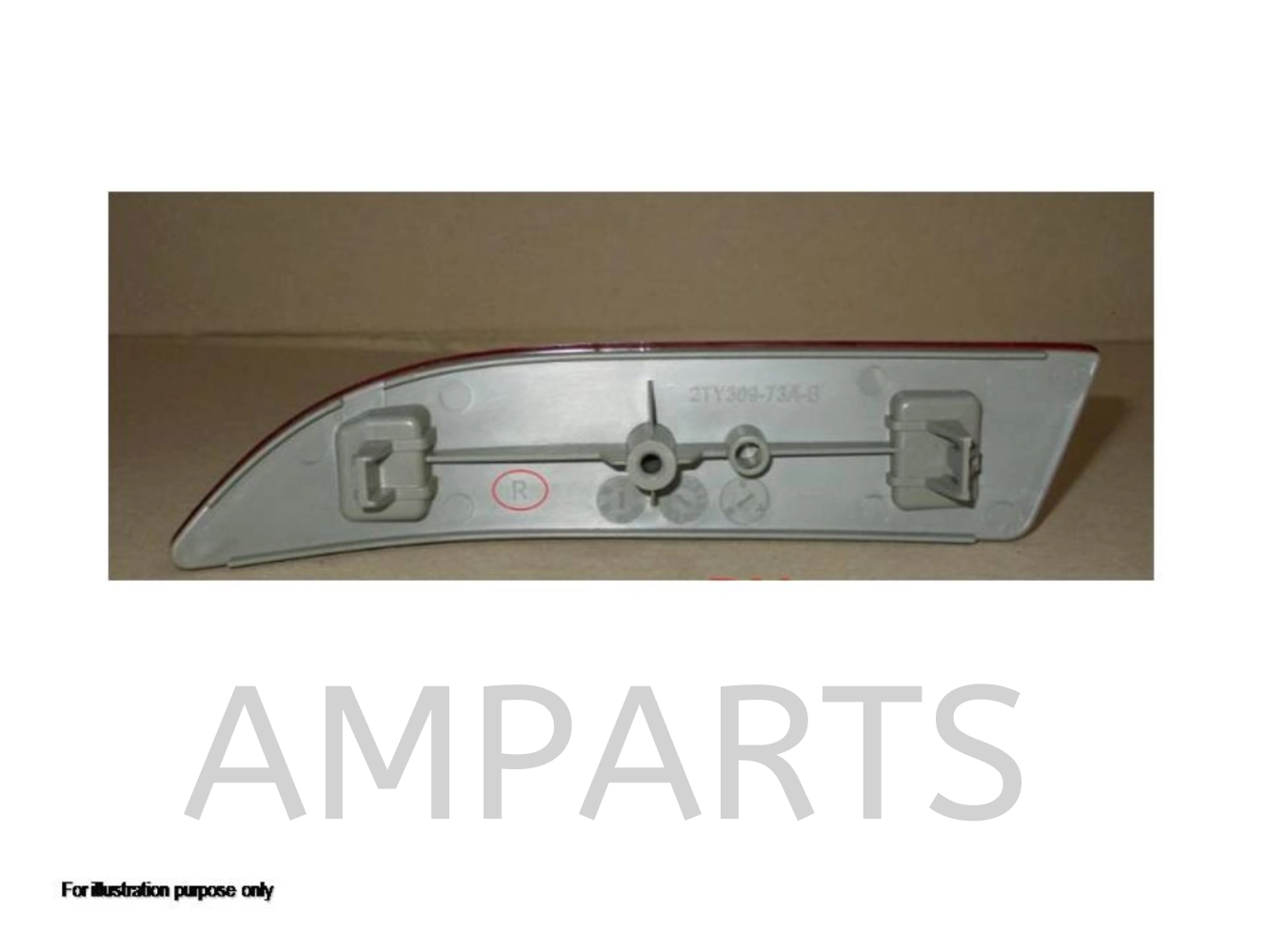 Toyota Avanza 1.3 2012 Rear Bumper Reflector