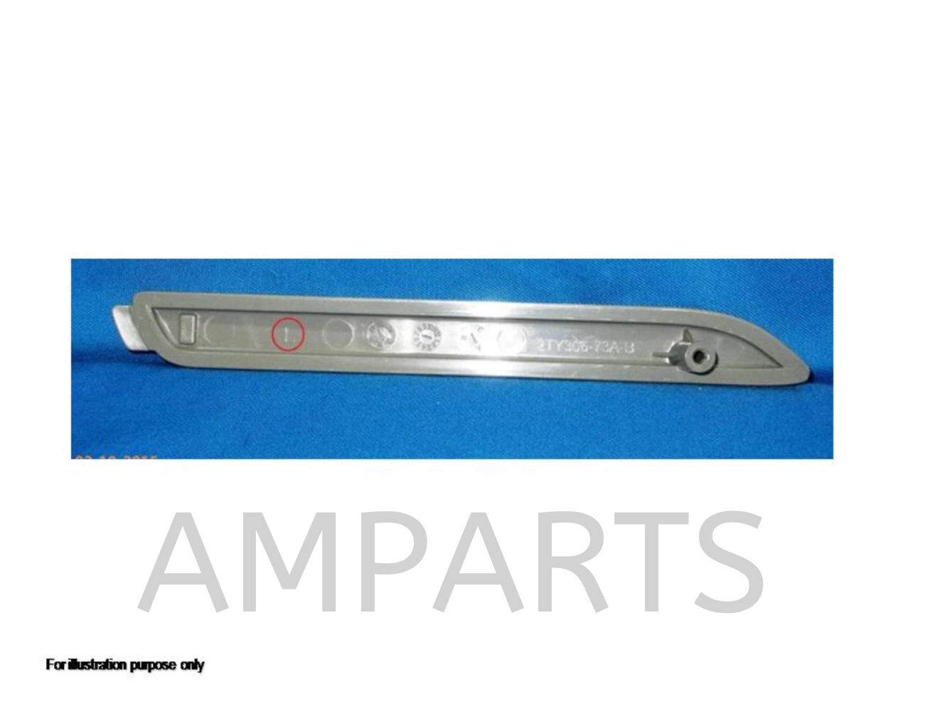 Toyota Innova 2008 Rear Bumper Reflector = Camry 2006