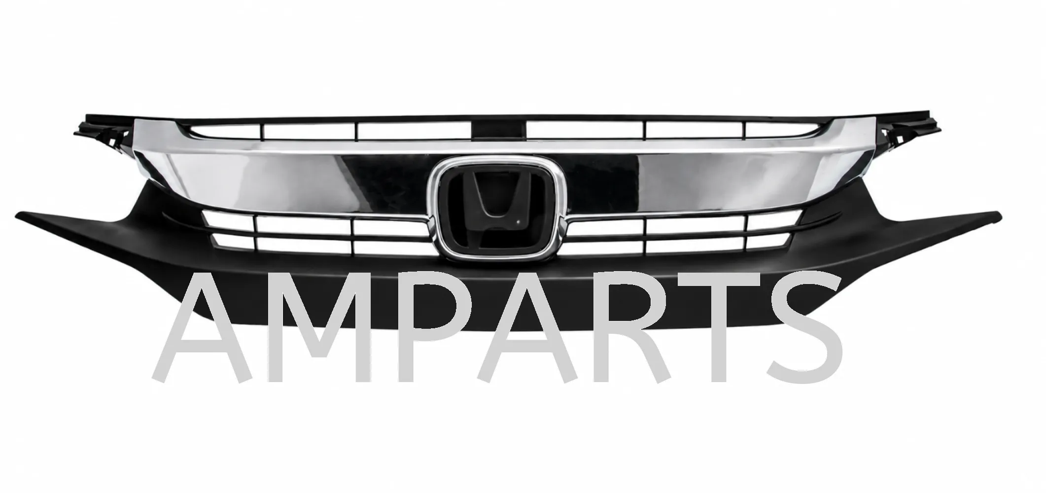 HONDA CIVIC 2016 GRILLE WITH MOLDING SET CHROME