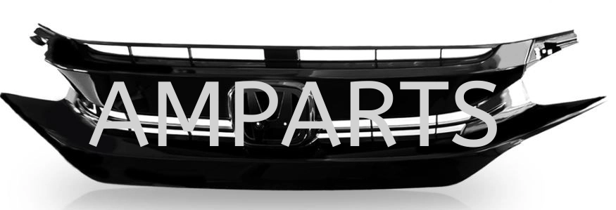 HONDA CIVIC 2016 GRILLE WITH MOLDING SET BLACK