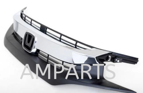 HONDA CIVIC 2016 GRILLE WITH MOLDING SET CHROME